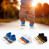 Colorful Baby Shoes First Shoes Baby Toddler First Walker Baby Girl Boy Kids Soft Rubber Sole Anti-Slip Baby Knitted Shoes D30 - Vimost Shop