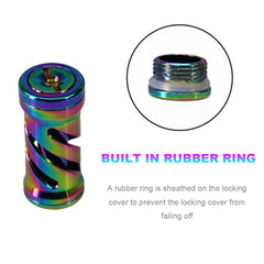 Colorful Metal Grip Pill Fishing Reel Accessories Metal Water Drop Drum Fishing Wheel Handle DIY Fishing Wheel Grip