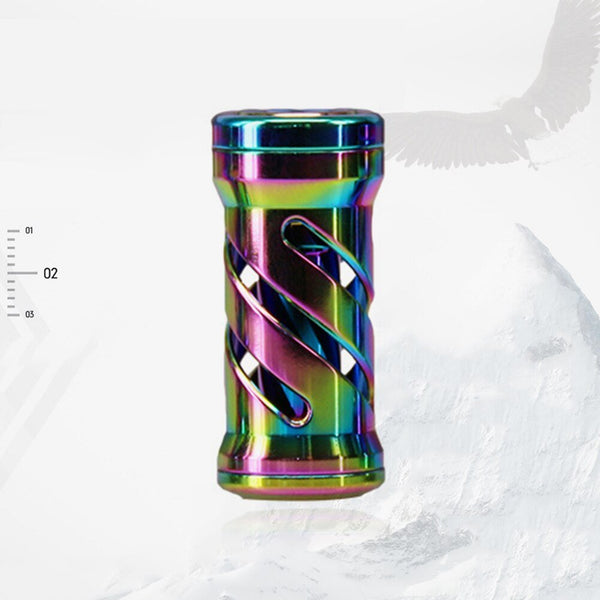 Colorful Metal Grip Pill Fishing Reel Accessories Metal Water Drop Drum Fishing Wheel Handle DIY Fishing Wheel Grip - Vimost Shop