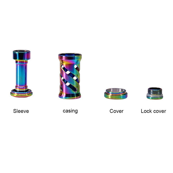 Colorful Metal Grip Pill Fishing Reel Accessories Metal Water Drop Drum Fishing Wheel Handle DIY Fishing Wheel Grip - Vimost Shop
