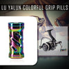 Colorful Metal Grip Pill Fishing Reel Accessories Metal Water Drop Drum Fishing Wheel Handle DIY Fishing Wheel Grip - Vimost Shop