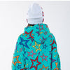 Colorful Star Print Letter Patch Hoodie Men Baggy Sweatshirt Pullover Harajuku High Street Hip Hop Style Streetwear Men - Vimost Shop