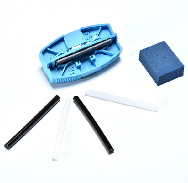 Complete Ski Snowboard Side Edge Tuner Kit Side Ski Angle Tool+Gummi stone+PTEX Base Repair - Vimost Shop
