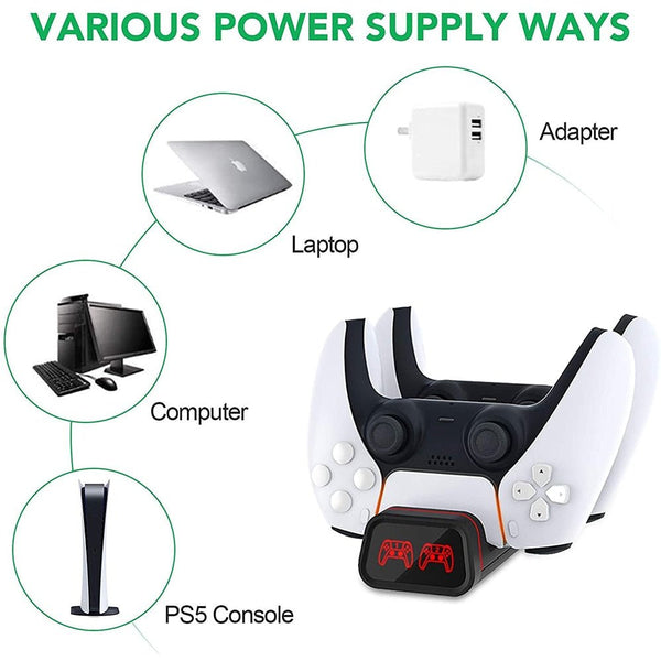 Controller Charging Dock For PS5 , Xbox Series S/X , Nintendo Switch Pro , Google Gamepad Charger Stand Station Power Supply - Vimost Shop