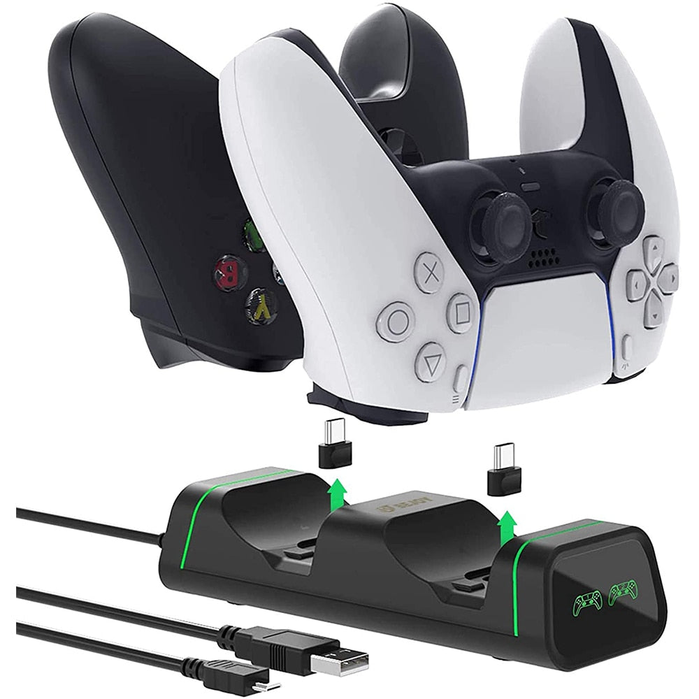 Controller Charging Dock For PS5 , Xbox Series S/X , Nintendo Switch Pro , Google Gamepad Charger Stand Station Power Supply - Vimost Shop