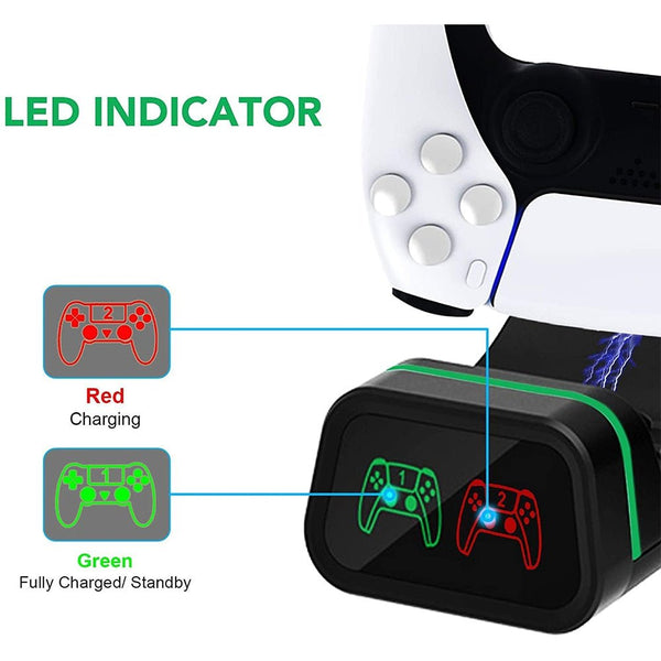 Controller Charging Dock For PS5 , Xbox Series S/X , Nintendo Switch Pro , Google Gamepad Charger Stand Station Power Supply - Vimost Shop