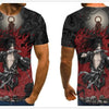 Cool anime men's T-shirt summer fashion top 3D round neck short sleeve Naruto casual shirt T-shirt - Vimost Shop