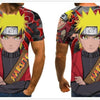 Cool anime men's T-shirt summer fashion top 3D round neck short sleeve Naruto casual shirt T-shirt - Vimost Shop