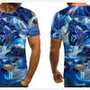 Cool anime men's T-shirt summer fashion top 3D round neck short sleeve Naruto casual shirt T-shirt - Vimost Shop