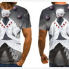 Cool anime men's T-shirt summer fashion top 3D round neck short sleeve Naruto casual shirt T-shirt - Vimost Shop