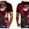 Cool anime men's T-shirt summer fashion top 3D round neck short sleeve Naruto casual shirt T-shirt - Vimost Shop