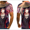 Cool anime men's T-shirt summer fashion top 3D round neck short sleeve Naruto casual shirt T-shirt - Vimost Shop