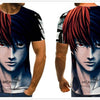 Cool anime men's T-shirt summer fashion top 3D round neck short sleeve Naruto casual shirt T-shirt - Vimost Shop