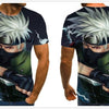 Cool anime men's T-shirt summer fashion top 3D round neck short sleeve Naruto casual shirt T-shirt - Vimost Shop