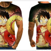 Cool anime men's T-shirt summer fashion top 3D round neck short sleeve Naruto casual shirt T-shirt - Vimost Shop