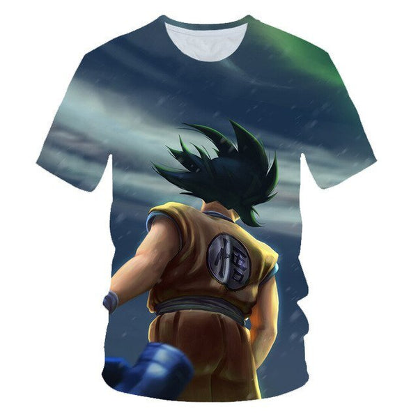Cool Goku Dragon Ball Z 3d T Shirt Summer Hipster Short Sleeve Tee Tops Men/Women Anime DBZ Harajuk T-Shirts Homme Boys T shirt - Vimost Shop