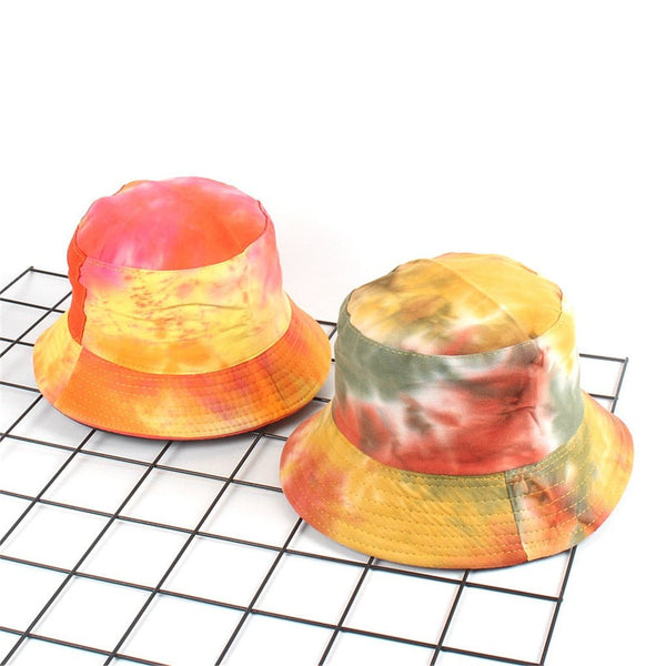 Cotton Adults Bucket Hat Cap Fishing Fisherman Beach Festival Summer Hat Tie Dye Straw Hat Sombrero Mujer Casquette Gorra Hombre - Vimost Shop