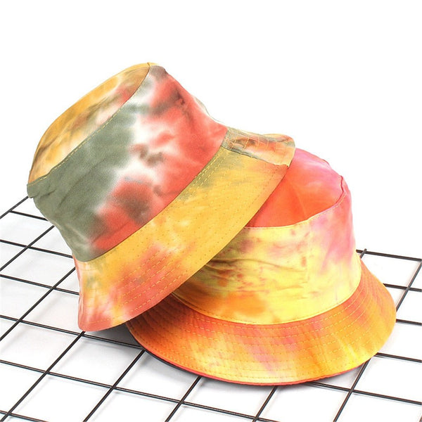 Cotton Adults Bucket Hat Cap Fishing Fisherman Beach Festival Summer Hat Tie Dye Straw Hat Sombrero Mujer Casquette Gorra Hombre - Vimost Shop