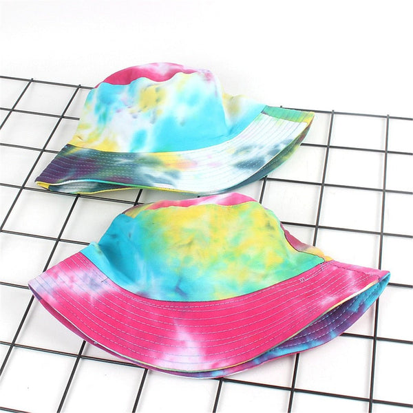 Cotton Adults Bucket Hat Cap Fishing Fisherman Beach Festival Summer Hat Tie Dye Straw Hat Sombrero Mujer Casquette Gorra Hombre - Vimost Shop
