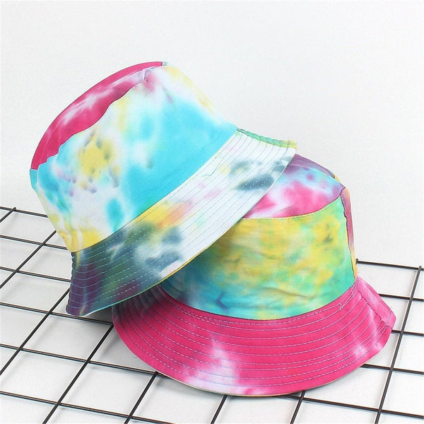 Cotton Adults Bucket Hat Cap Fishing Fisherman Beach Festival Summer Hat Tie Dye Straw Hat Sombrero Mujer Casquette Gorra Hombre - Vimost Shop