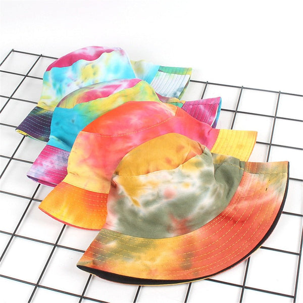 Cotton Adults Bucket Hat Cap Fishing Fisherman Beach Festival Summer Hat Tie Dye Straw Hat Sombrero Mujer Casquette Gorra Hombre - Vimost Shop