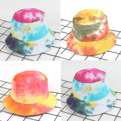 Cotton Adults Bucket Hat Cap Fishing Fisherman Beach Festival Summer Hat Tie Dye Straw Hat Sombrero Mujer Casquette Gorra Hombre