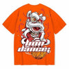 Cotton T-shirt Lion Dance Print Tide brand Hip Hop short sleeve Tee Chinese style man Summer street Fashion Casual top - Vimost Shop