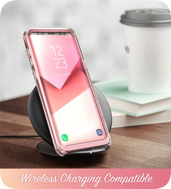 Cover For Samsung Galaxy S9 Case Cosmo Full-Body Glitter Marble Bumper Protective Cover with Built-in Screen Protector - Vimost Shop