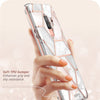 Cover For Samsung Galaxy S9 Case Cosmo Full-Body Glitter Marble Bumper Protective Cover with Built-in Screen Protector - Vimost Shop