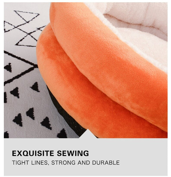 Cute Cat Bed House Warm Pet Kitten Mat Warm Basket for Cats Dogs Indoor Sleepping Bag Dog Kennel Nest Puppy Cushion Pet Supplies - Vimost Shop