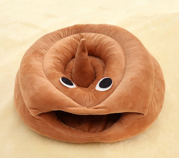 Cute Pet Cat Bed Poop Shape Puppy Deep Sleeping Cushion Soft Kennel Winter Warm Pet Nest Basket for Dogs Cats Pet Supplies - Vimost Shop