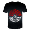 Cute Pikachu T-shirt white pokemon boys & girls T-shirt person fashion gift creative streetwear - Vimost Shop