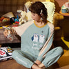 Cute Sleepwear Casual Homewear Female Pyjamas - Vimost Shop