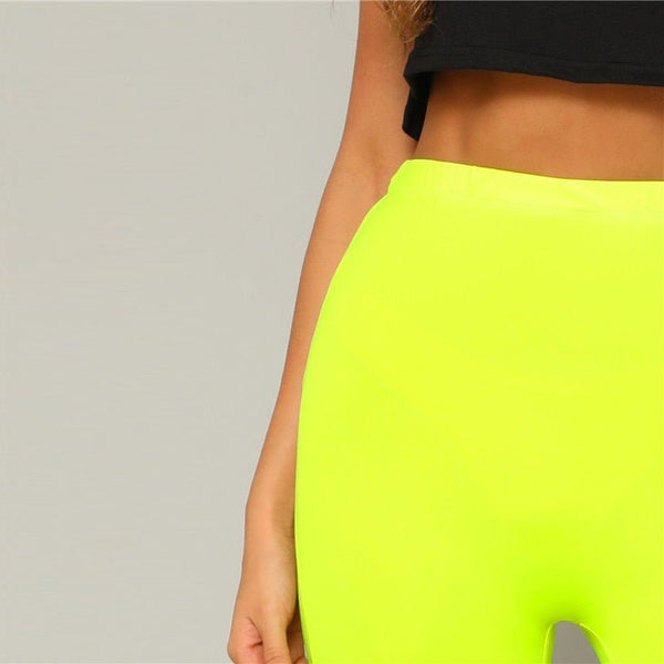 Cycling High Waist Leggings Women Athleisure Crop Fitness Leggings - Vimost Shop