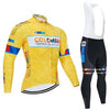 Cycling Jersey 9D Bib Set MTB Uniform Bike Clothing Quick Dry Spring/Autumn Bicycle Clothes Mens Long Cycling Wear - Vimost Shop