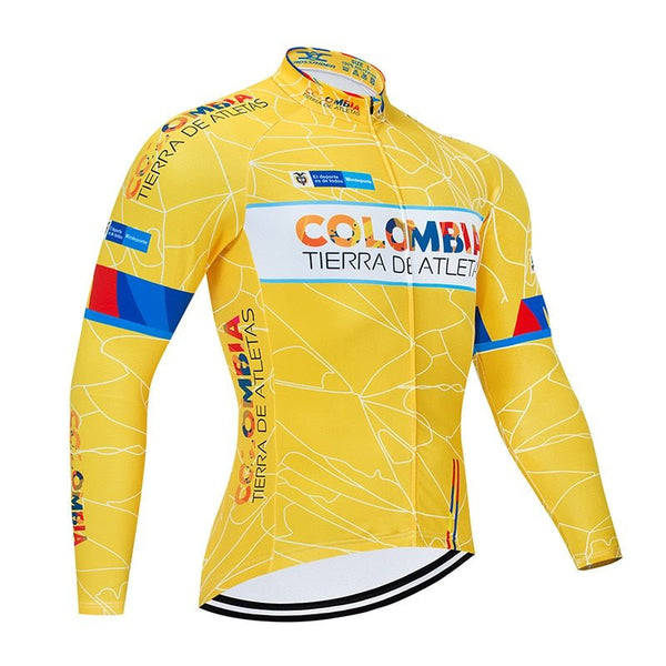 Cycling Jersey 9D Bib Set MTB Uniform Bike Clothing Quick Dry Spring/Autumn Bicycle Clothes Mens Long Cycling Wear - Vimost Shop