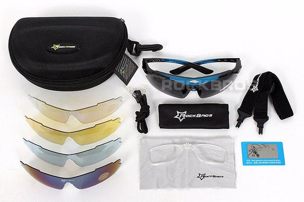 Cycling Sunglasses Outdoor Sports Bicycle Glasses Bike Polarized Sunglasses Goggles Eyewear Adjustable Glasses - Vimost Shop