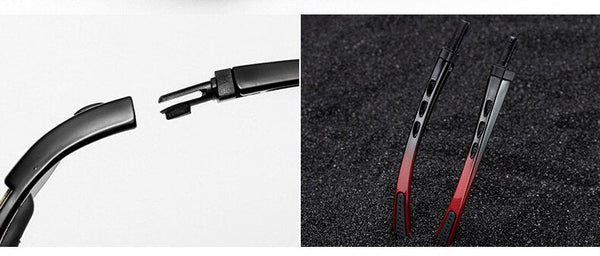 Cycling Sunglasses Outdoor Sports Bicycle Glasses Bike Polarized Sunglasses Goggles Eyewear Adjustable Glasses - Vimost Shop