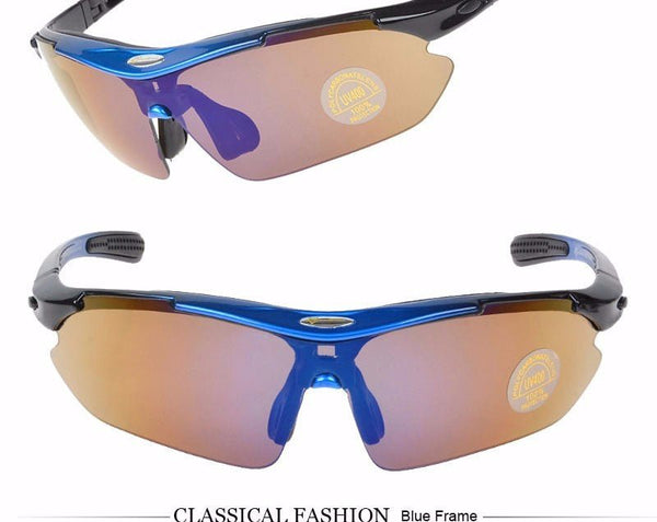 Cycling Sunglasses Outdoor Sports Bicycle Glasses Bike Polarized Sunglasses Goggles Eyewear Adjustable Glasses - Vimost Shop