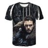 Daenerys Targaryen Character O Neck Tshirt 3D Printed Game Of Thrones Large Size T-shirt Men's Leisure Tee - Vimost Shop