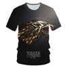 Daenerys Targaryen Character O Neck Tshirt 3D Printed Game Of Thrones Large Size T-shirt Men's Leisure Tee - Vimost Shop