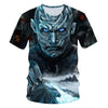 Daenerys Targaryen Character O Neck Tshirt 3D Printed Game Of Thrones Large Size T-shirt Men's Leisure Tee - Vimost Shop