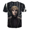 Daenerys Targaryen Character O Neck Tshirt 3D Printed Game Of Thrones Large Size T-shirt Men's Leisure Tee - Vimost Shop
