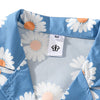 Daisy Print Aloha Shirts Hip Hop Harajuku Men Short Sleeve Beach Hawaiian Flower Shirts Casual Camisa Masculina Shirt - Vimost Shop