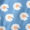 Daisy Print Aloha Shirts Hip Hop Harajuku Men Short Sleeve Beach Hawaiian Flower Shirts Casual Camisa Masculina Shirt - Vimost Shop