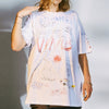 DARK Hip Hop Cartoon Letter Graffiti T Shirt Men Harajuku Streetwear Tops Tees Casual Cotton Short Sleeve tshirts - Vimost Shop