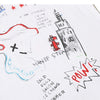 DARK Hip Hop Cartoon Letter Graffiti T Shirt Men Harajuku Streetwear Tops Tees Casual Cotton Short Sleeve tshirts - Vimost Shop