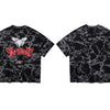 DARK Hip Hop Graffiti Tie Dying Mens T Shirt Harajuku Streetwear Skateboard Tops Tees Casual Cotton Short Sleeve - Vimost Shop
