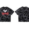 DARK Hip Hop Graffiti Tie Dying Mens T Shirt Harajuku Streetwear Skateboard Tops Tees Casual Cotton Short Sleeve - Vimost Shop