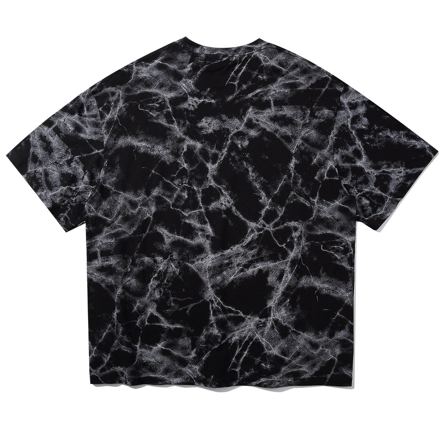 DARK Hip Hop Graffiti Tie Dying Mens T Shirt Harajuku Streetwear Skateboard Tops Tees Casual Cotton Short Sleeve - Vimost Shop